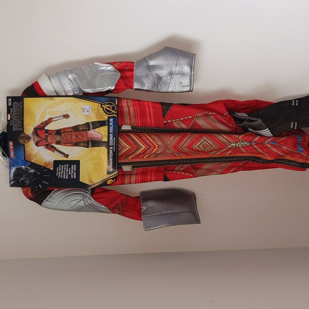 Marvel Black Panther Child L Wakanda's Dora Milaje Costume New - Picture 1 of 9